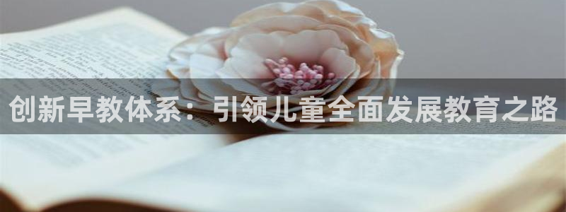 天狮娱乐29e判官333OO：创新早教体系：引领儿童全面发展教育之路