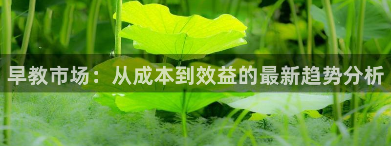 天狮娱乐 来q.395-867：早教市场：从成本到效益的最新趋势分析