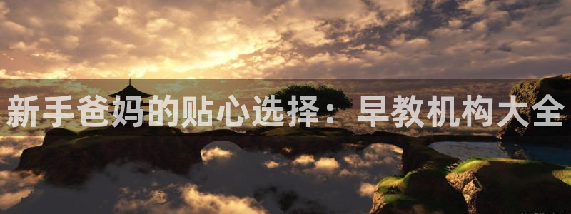 天狮娱乐怎么样：新手爸妈的贴心选择：早教机构大全