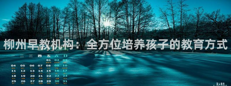天狮娱乐是真是假：柳州早教机构：全方位培养孩子的教育方式