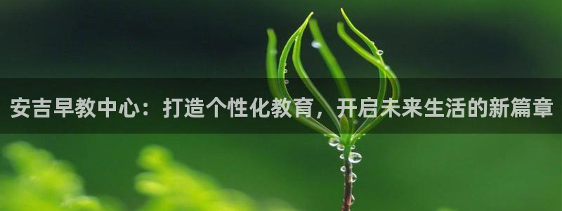 天狮娱乐 招商：安吉早教中心：打造个性化教育，开启未来生活的新篇章